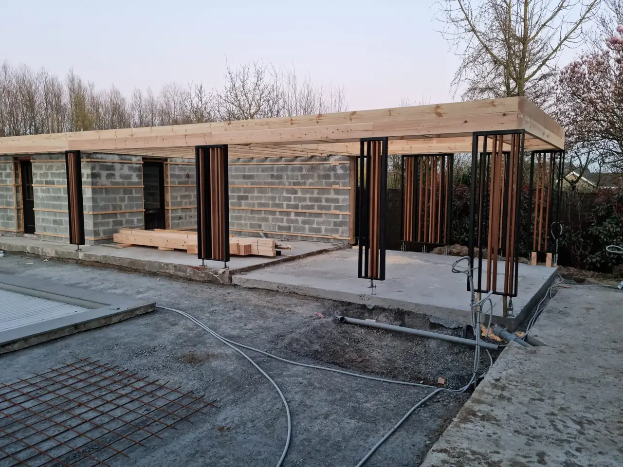 Pool house