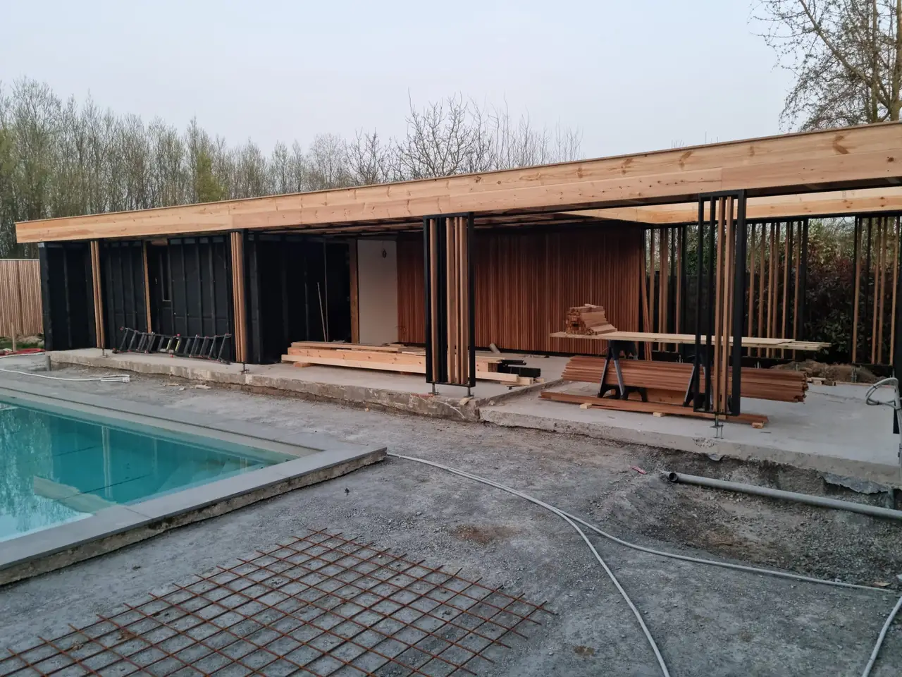 Pool house